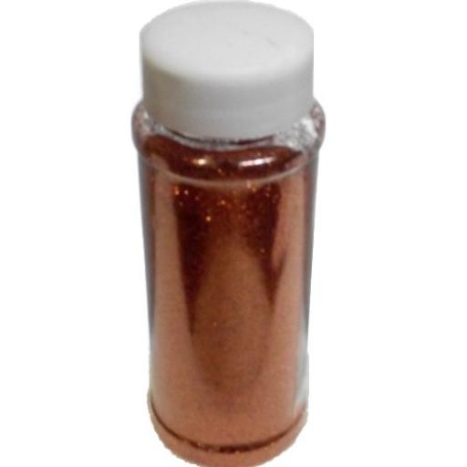 Copper Glitter In Plastic Tub - 100g