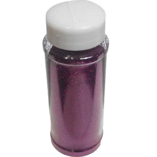 Purple Glitter In Plastic Tub - 100g