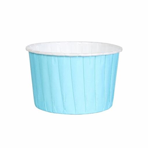 Light Blue Coloured Baking Cups-24pcs