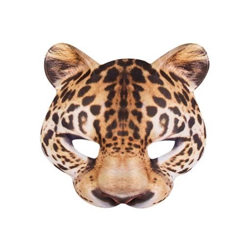 Boland Half Mask Leopard Face Fancy Dress