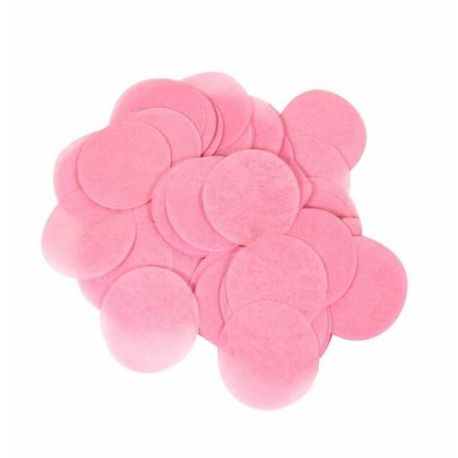 Baby Pink Confetti 14g 15mm Flame retardant Bio-degradable