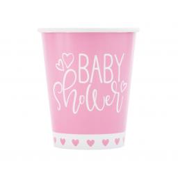 Pink Baby Shower Paper Cups 8pcs.jpg