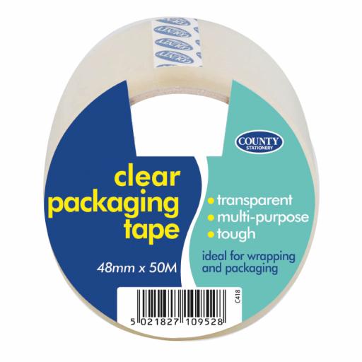 Clear Packaging Tape 48mm x 50m