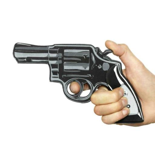 Comic Cartoon Foam Flat Pistol Revolver Gun Gangster Sheriff Fancy Dress 20s