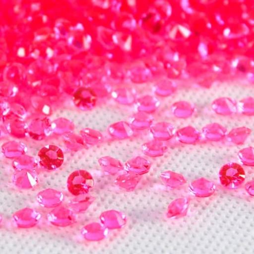 Tiny Pink Premium Table Gems