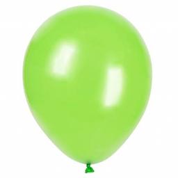 5inch Apple Green Metallic Latex Ballons.jpg