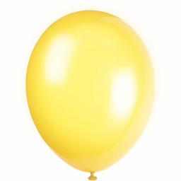 5 inch Citrus Yellow Metallic Latex Balloons 100pk.jpg