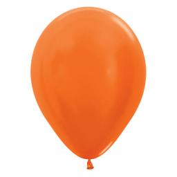 Bright Orange Metallic Latex Balloons.jpg