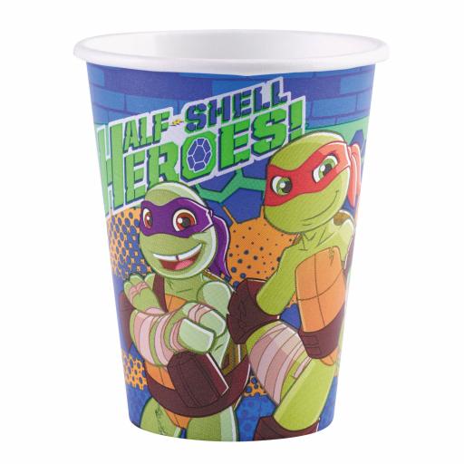8 Cups Turtles Half Shell Heroes