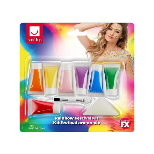 Adult Rainbow Festival Makeup Kit