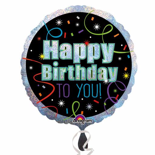 Brilliant Happy Birthday Standard Foil Balloons