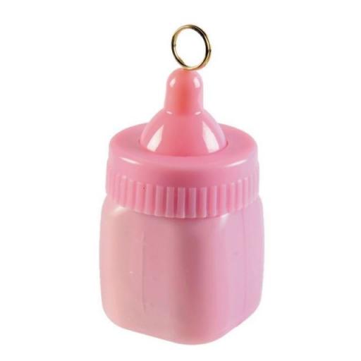 Pink Bottle Balloon Weight