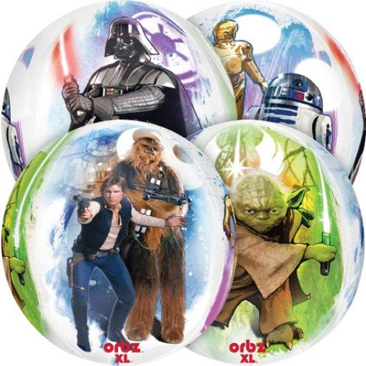 16″ Star Wars – 4 Sided Design Orbz Balloon