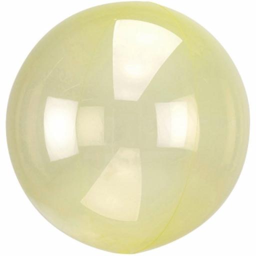 Yellow Crystal Orbz Foil Balloon.jpg