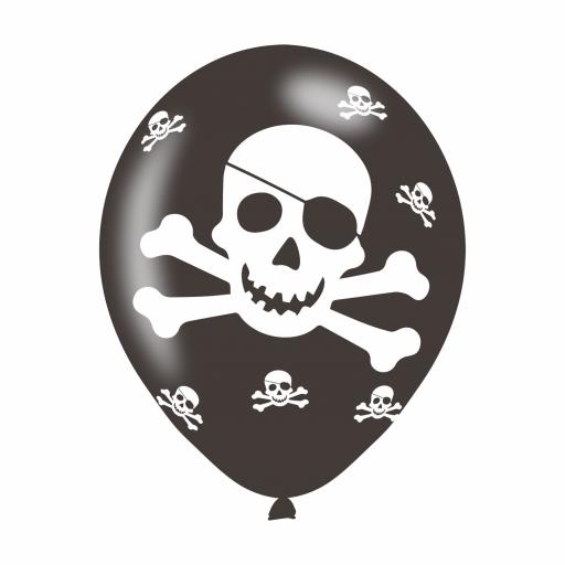 Pirates Latex Balloons 11"
