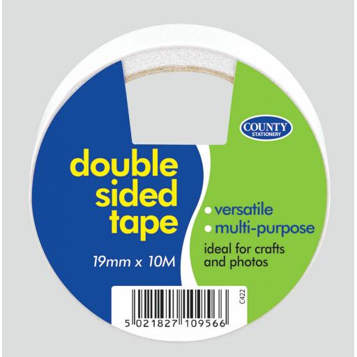 Multi-Purpose Double Sided Tape 19mm X 10m