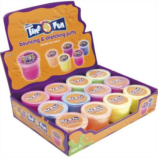 Bouncing And Stretching Putty Assorted Colours