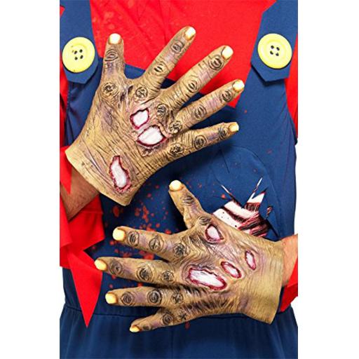 Decaying Zombie Gloves