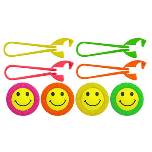 Smiley Face Flying Discs Toy