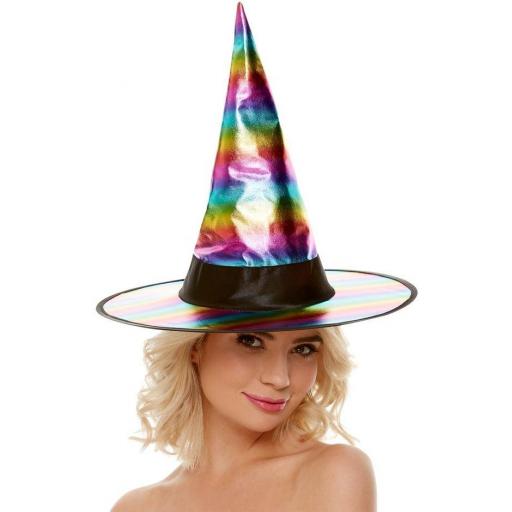 Rainbow Witch Hat