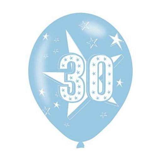 Amscan 30th Birthday Latex Balloons