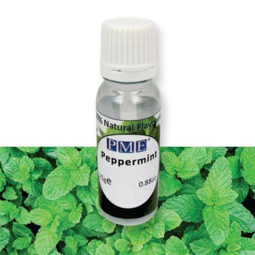 PME 100% Natural Flavouring Peppermint 25g
