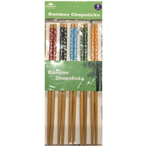 Bamboo Chopsticks 5 Pairs