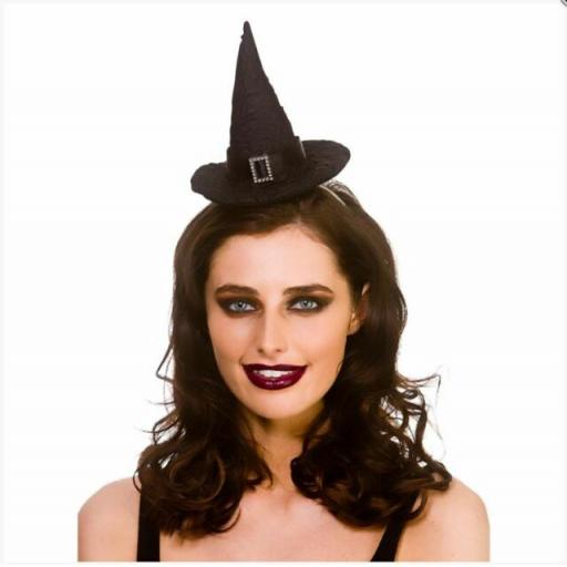 Mini Black Witch Hat