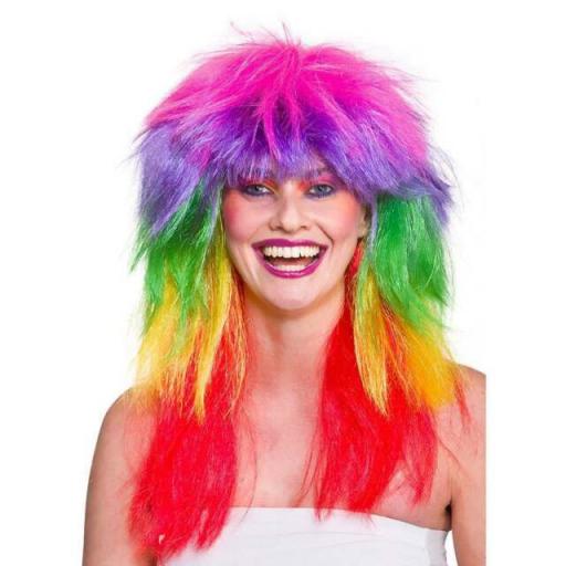 Wicked Glam Rainbow Wig