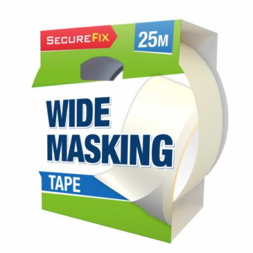 25m Wide Masking Tape
