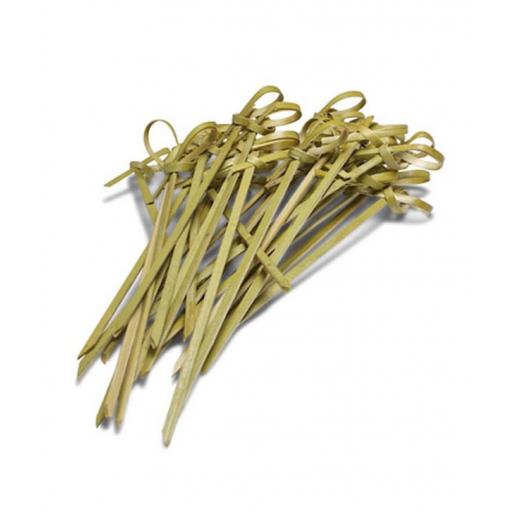 Biodegradable 30 Bamboo Top Skewers