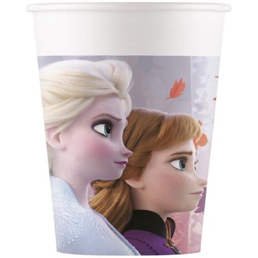8 Frozen 2/ Anna And Elsa Paper Cups 200ml