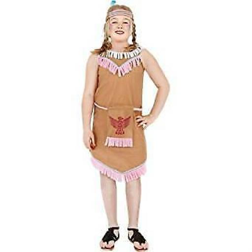 Indian Girl Costume Size M 7-9yrs