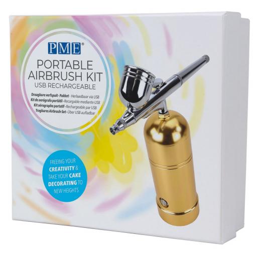 PME Portable Airbrush Kit - Gold
