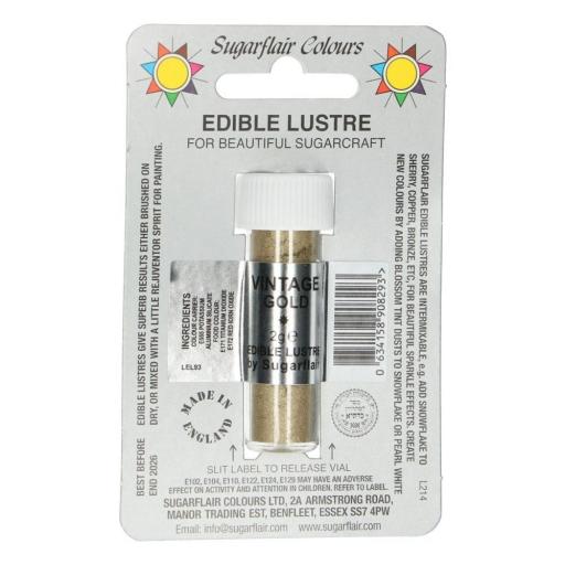 Sugarflair Edible Lustre - Mystical Silver
