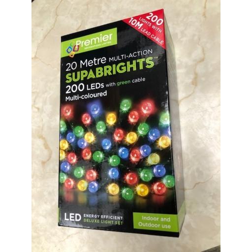 200 Multi Action LED Multi-coloured light 20 Metre