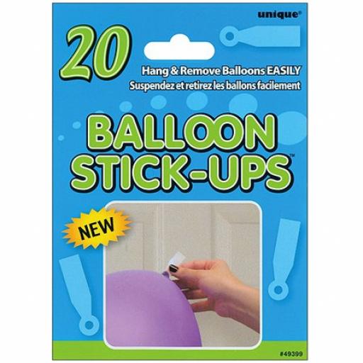 20 x Hang & Remove Balloons Hooks