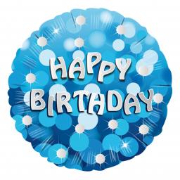 Blue Sparkle Party Happy Birthday Standard Foil Balloon.jpg