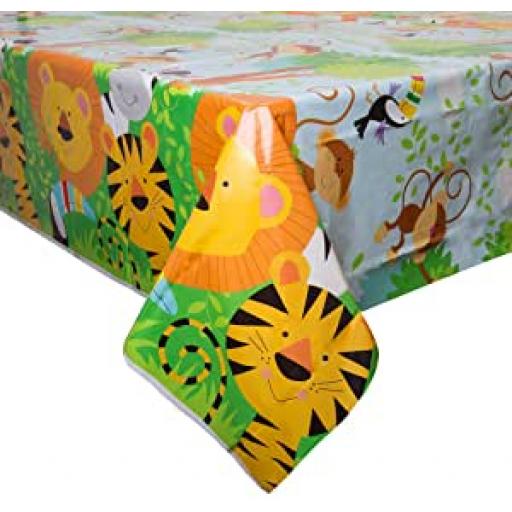 Animal Jungle Tablecover 54in x 84in