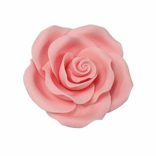 Edible Sugarsoft Roses Strawberry 63mm