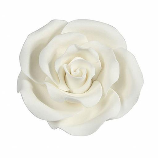 Edible Sugarsoft Roses White 63mm