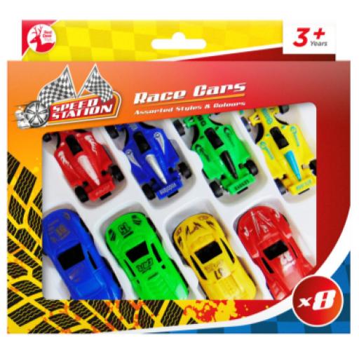 Racing Cars 8 Pack