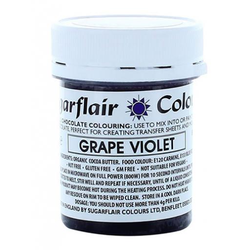 Edible Chocolate Colouring Grape Violet