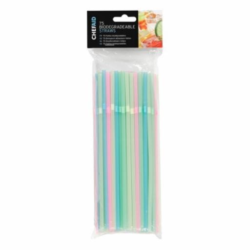 75 Biodegradable Straws