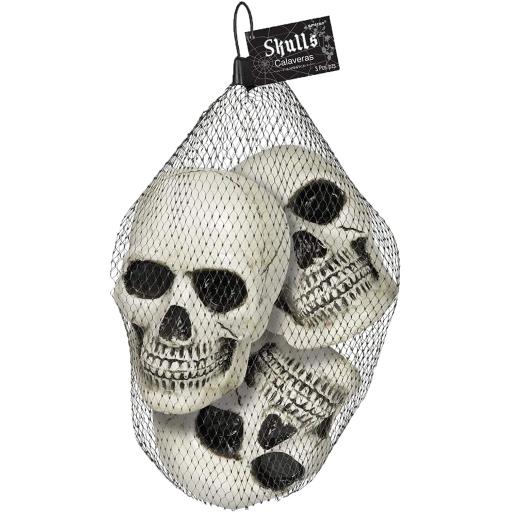 Skulls Plastic 3Pcs