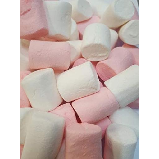 Heavenly Delights Halal Pink & White Mighty Mallows-400g
