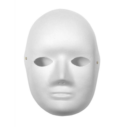 White Mask Cover Full Face
