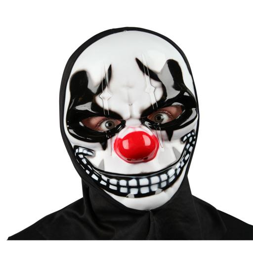 Freaky Clown Mask with Hood