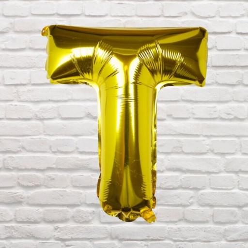 14 Inch Gold Air Foil Balloon T