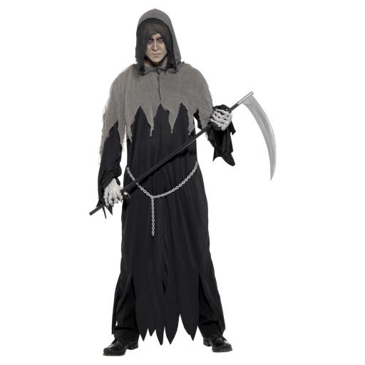 Grim Reaper Robe Costume, Black